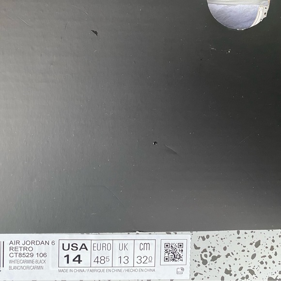 Air jordan 6  Retro OG Carmine - Picture 2 of 2